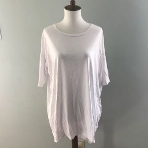 EUC LULAROE Irma *Unicorn* Solid White XS